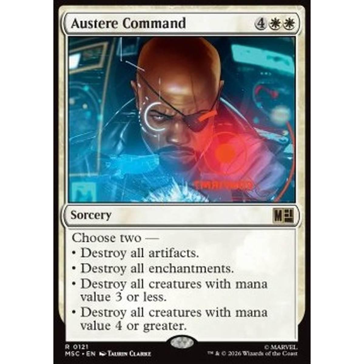 Austere Command - Ordine Severo - [MSC][NM]
