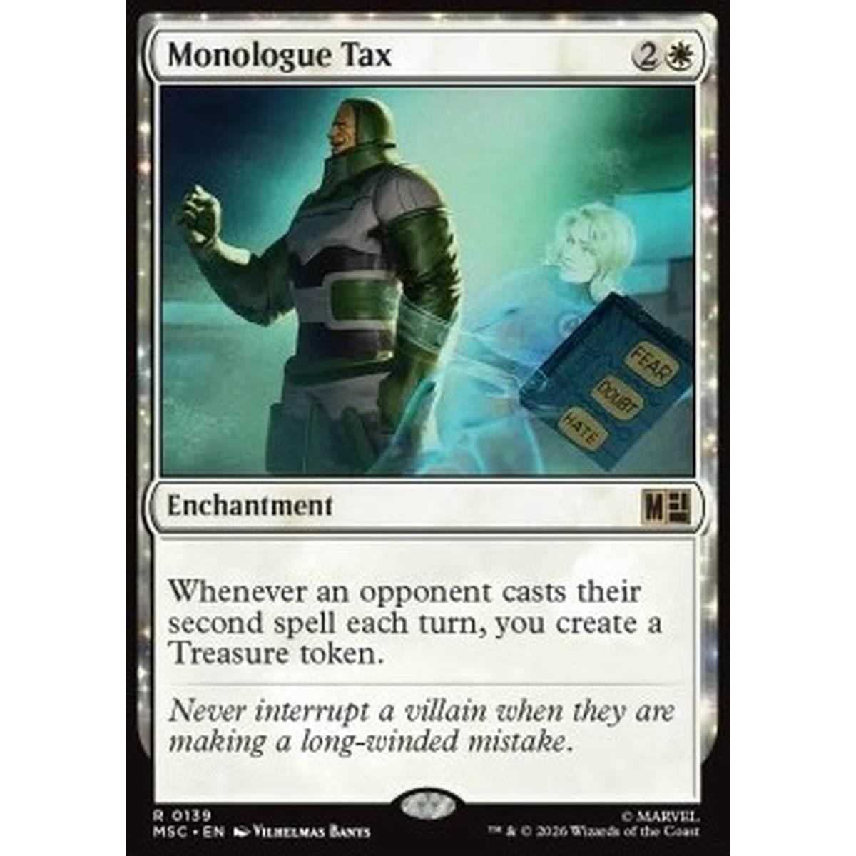 Monologue Tax - Tassa del Monologo - [MSC][NM]