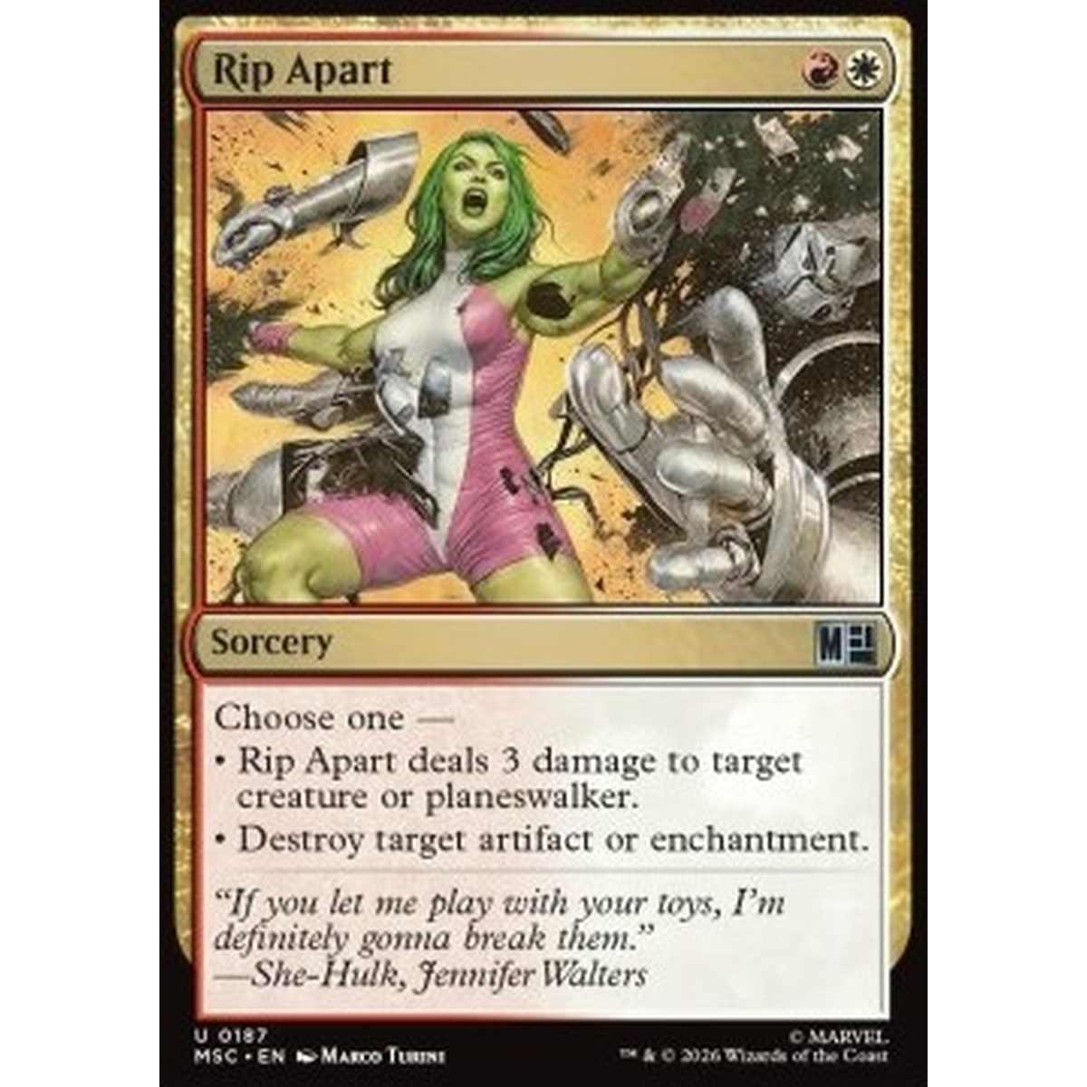 Rip Apart - Squarciare - [MSC][NM]