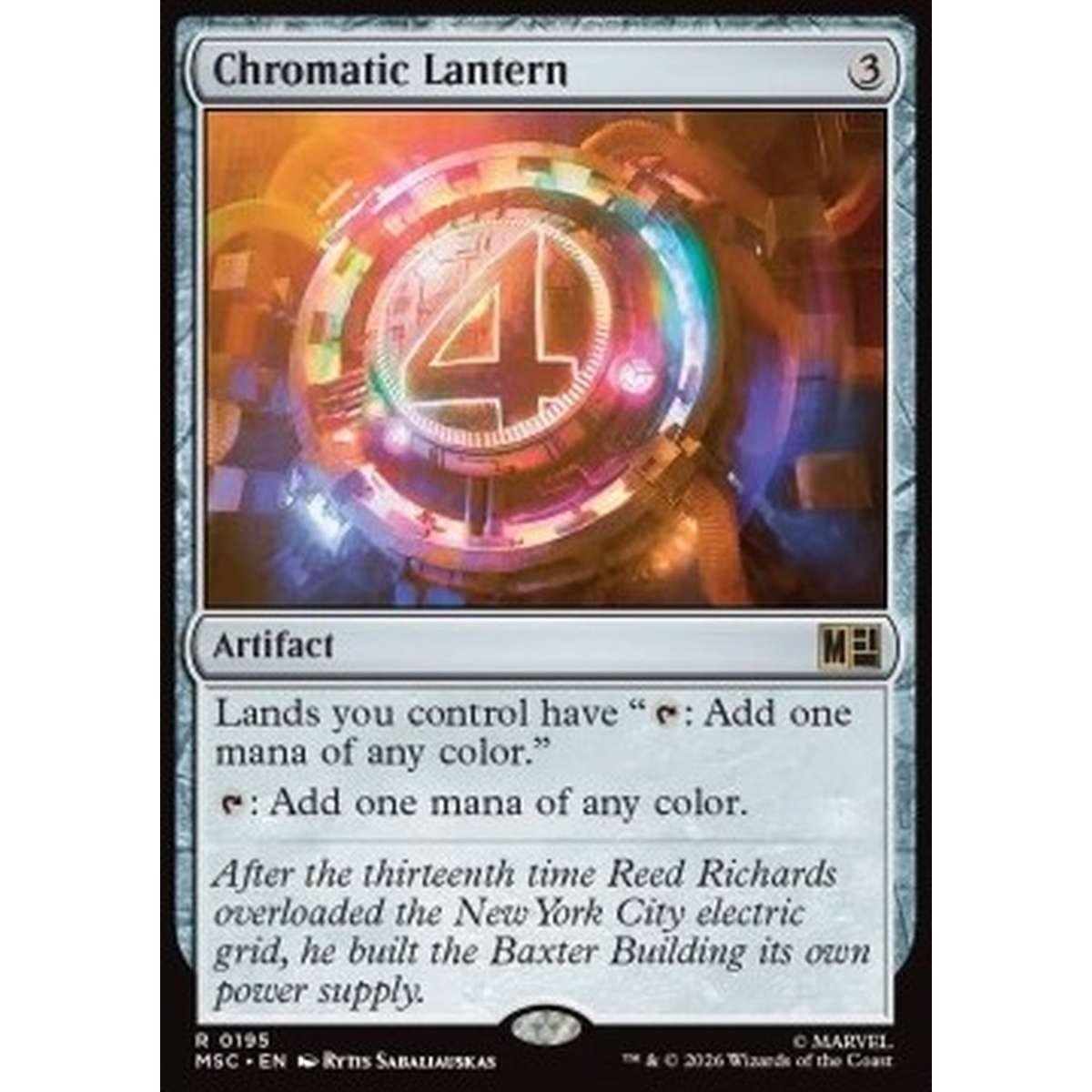 Chromatic Lantern - Lanterna Cromatica - [MSC][NM]