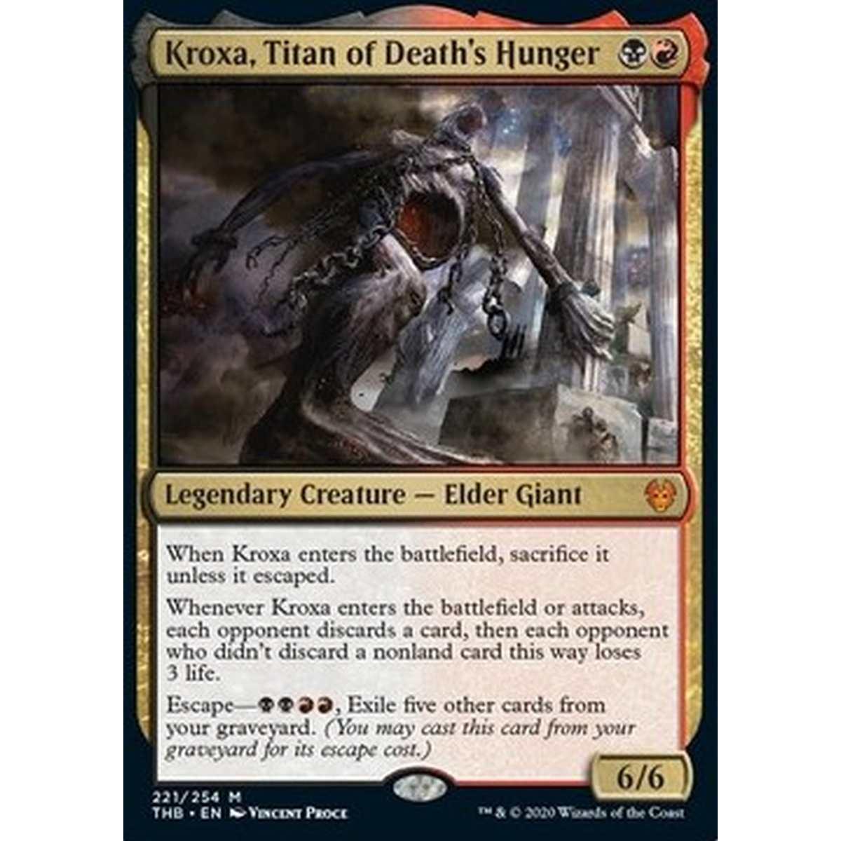 Kroxa, Titan of Death's Hunger - Kroxa, Titan of Death's Hunger - [THB][EX]