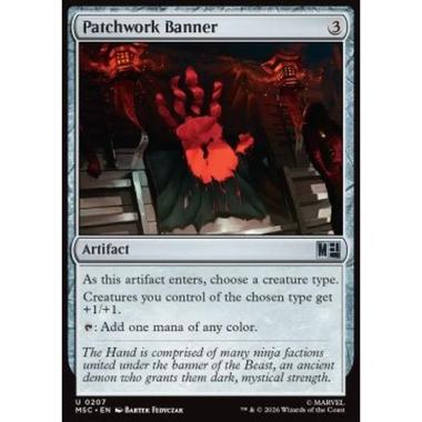 Patchwork Banner - Stendardo Rappezzato - [MSC][NM]
