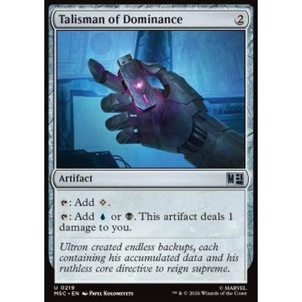 Talisman of Dominance - Talismano del Dominio - [MSC][NM]