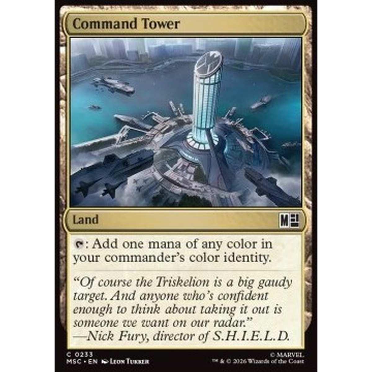 Command Tower (V.1) - Torre di Comando (V.1) - [MSC][NM]