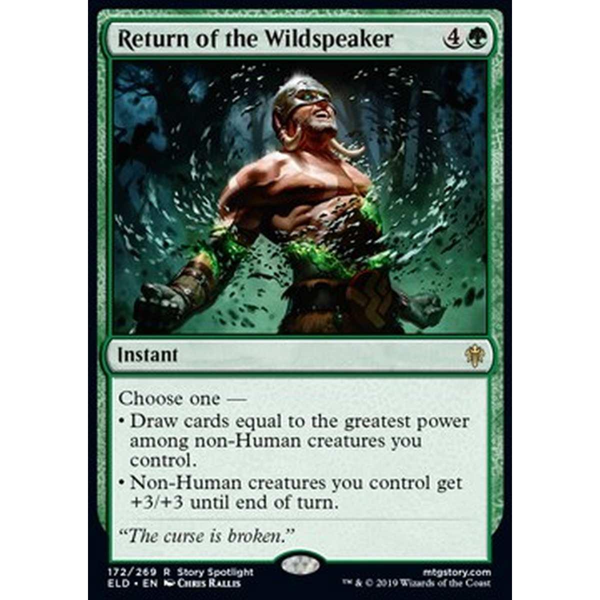 Return of the Wildspeaker - Return of the Wildspeaker - [ELD][NM]