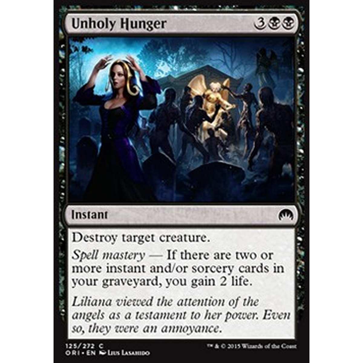 Unholy Hunger - Fame Sacrilega - [ORI] [NM]