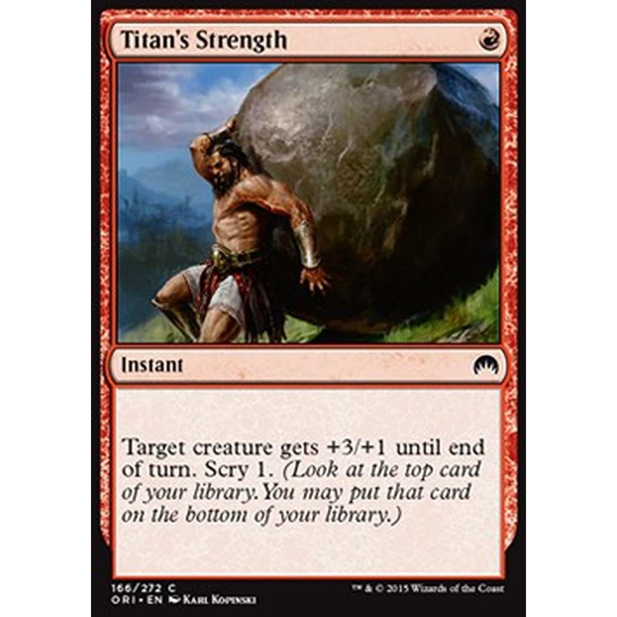 Titan's Strength - Forza del Titano - [ORI] [NM]
