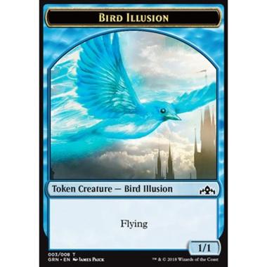 Bird Illusion Token (Blue 1/1) - Bird Illusion Token (Blue 1/1) - [GRN][EX]