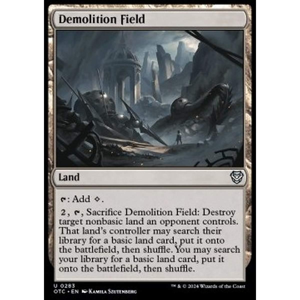 Demolition Field - Demolition Field - [OTC][NM]