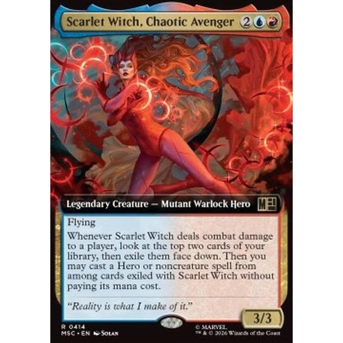 Scarlet Witch, Chaotic Avenger - Scarlet Witch, Chaotic Avenger - [XMSC][NM]
