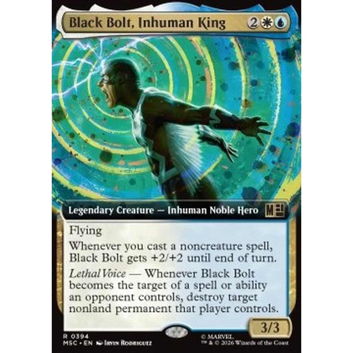 Black Bolt, Inhuman King - Black Bolt, Inhuman King - [XMSC][NM]