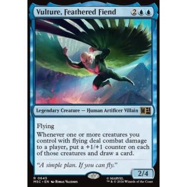 Vulture, Feathered Fiend - Vulture, Feathered Fiend - [XMSC][NM] [Foil]