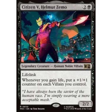 Citizen V, Helmut Zemo - Citizen V, Helmut Zemo - [XMSC][NM] [Foil]