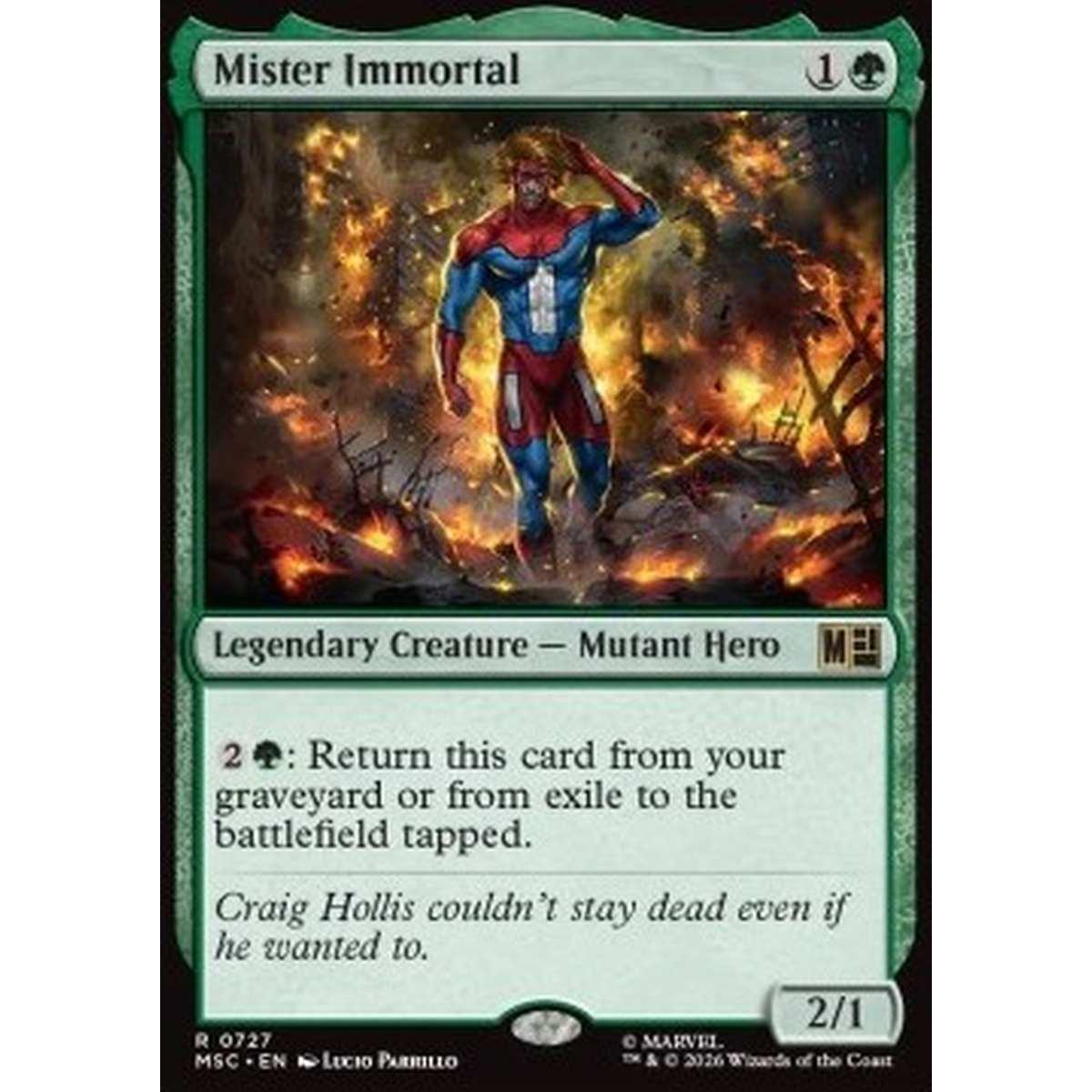 Mister Immortal - Mister Immortal - [XMSC][NM] [Foil]