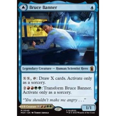 Bruce Banner // The Incredible Hulk - Bruce Banner // The Incredible Hulk - [MSH][NM] [Foil]