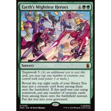 Earth's Mightiest Heroes - Earth's Mightiest Heroes - [MSH][NM] [Foil]