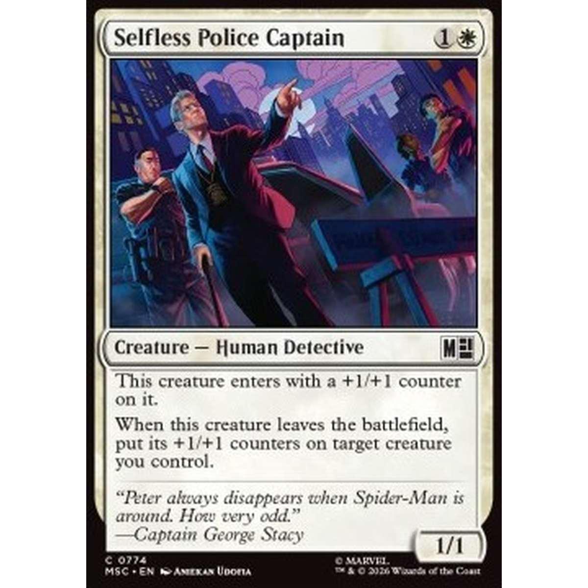 Selfless Police Captain - Selfless Police Captain - [XMSC][NM] [Foil]