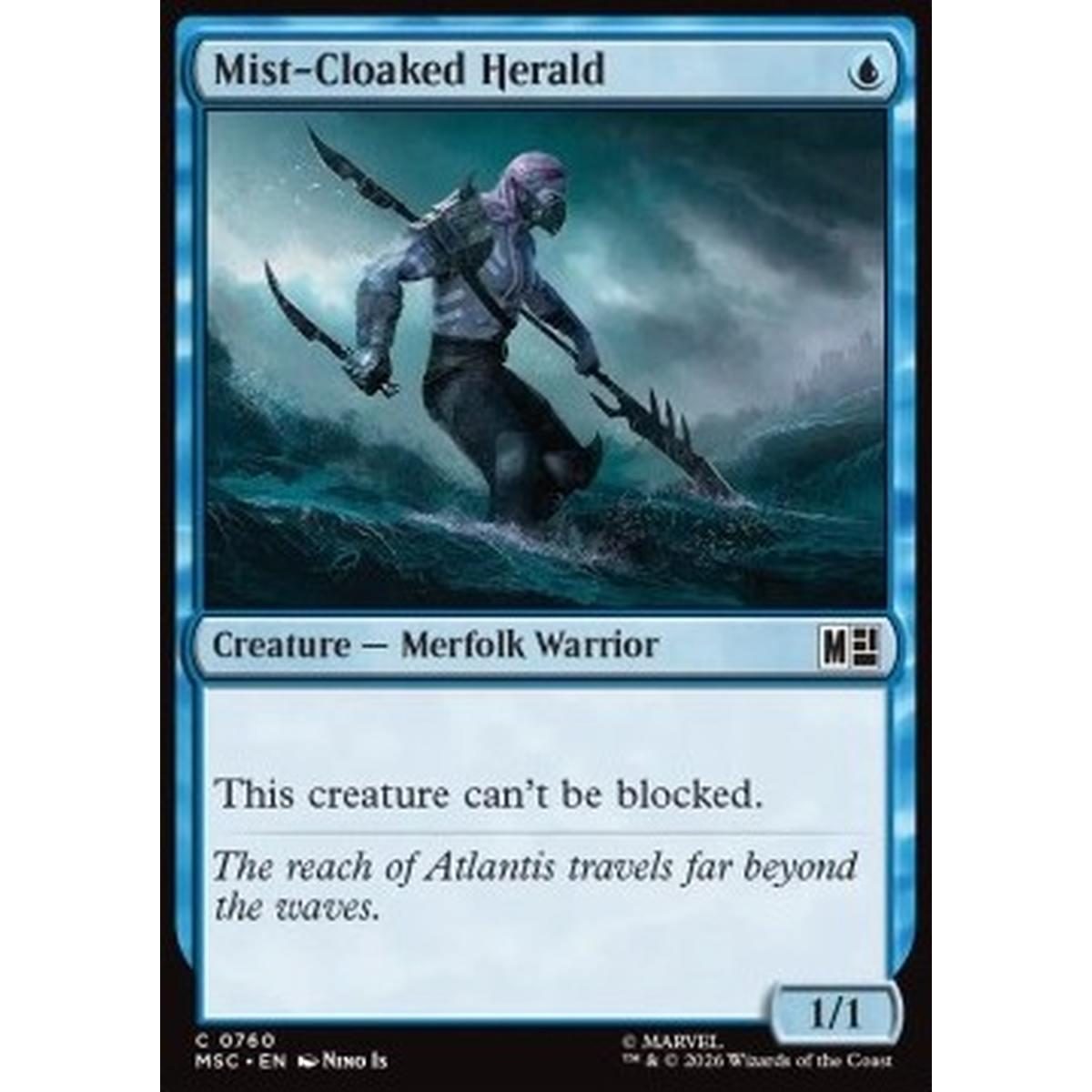 Mist-Cloaked Herald - Mist-Cloaked Herald - [XMSC][NM] [Foil]