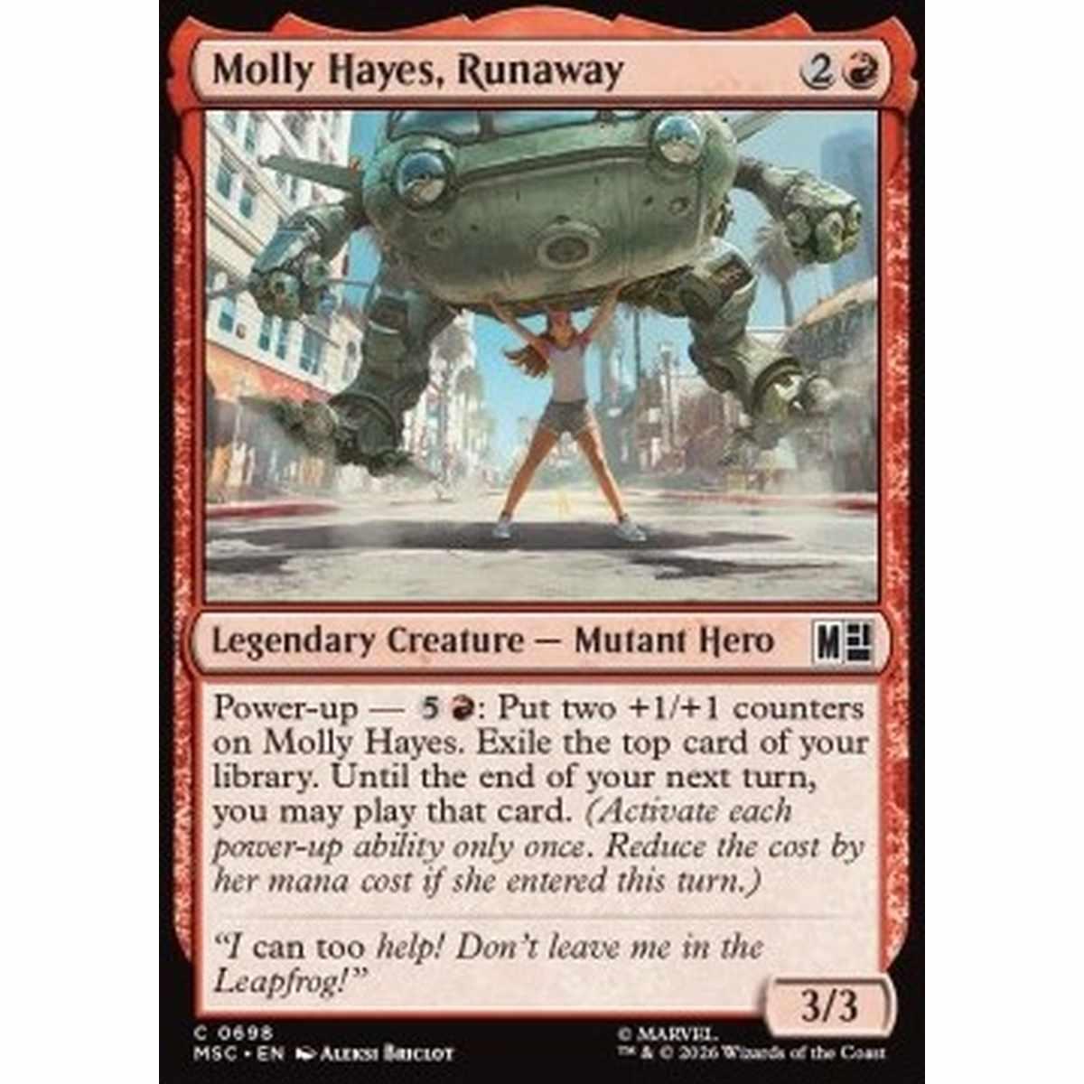 Molly Hayes, Runaway - Molly Hayes, Runaway - [XMSC][NM] [Foil]