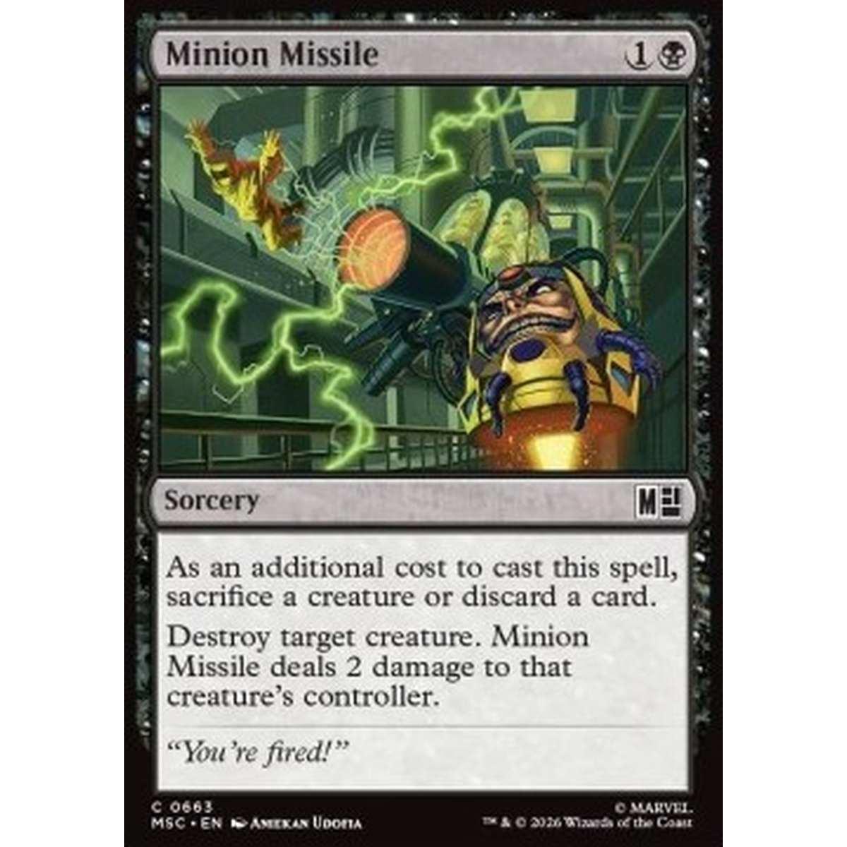 Minion Missile - Minion Missile - [XMSC][NM] [Foil]
