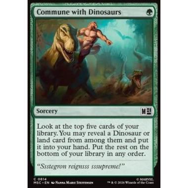 Commune with Dinosaurs - Commune with Dinosaurs - [XMSC][NM] [Foil]