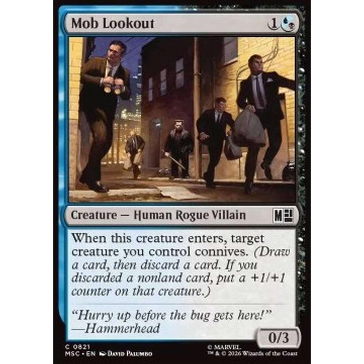 Mob Lookout - Mob Lookout - [XMSC][NM] [Foil]
