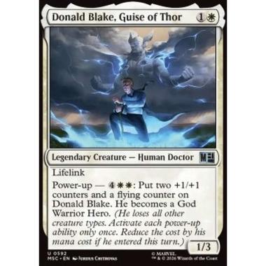 Donald Blake, Guise of Thor - Donald Blake, Guise of Thor - [XMSC][NM] [Foil]