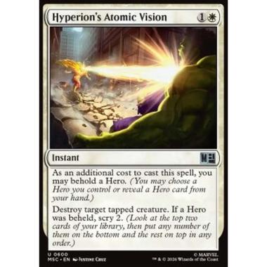 Hyperion's Atomic Vision - Hyperion's Atomic Vision - [XMSC][NM] [Foil]