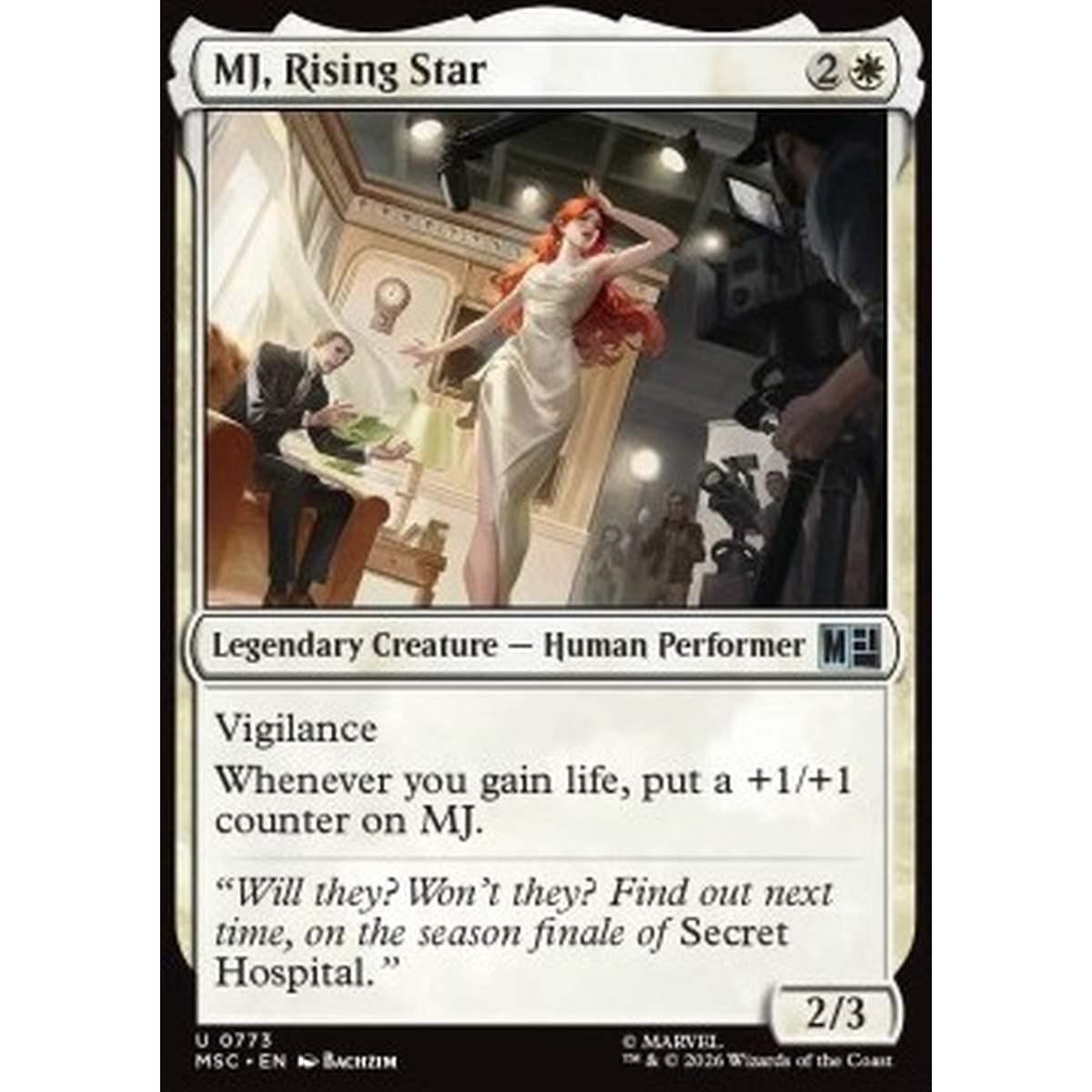 MJ, Rising Star - MJ, Rising Star - [XMSC][NM] [Foil]