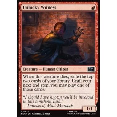 Unlucky Witness - Unlucky Witness - [XMSC][NM] [Foil]