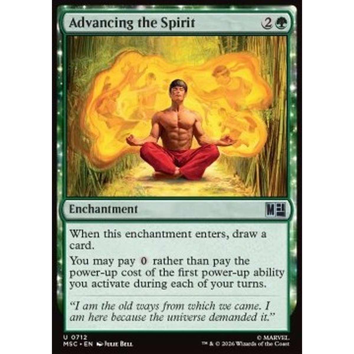 Advancing the Spirit - Advancing the Spirit - [XMSC][NM] [Foil]