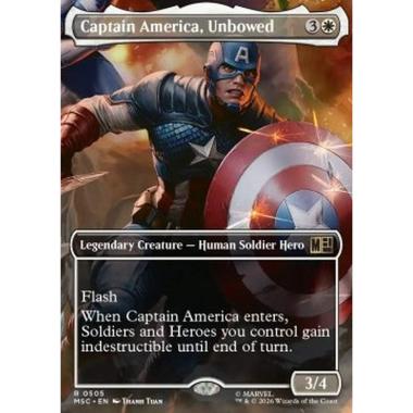 Captain America, Unbowed - Captain America, Unbowed - [XMSC][NM]