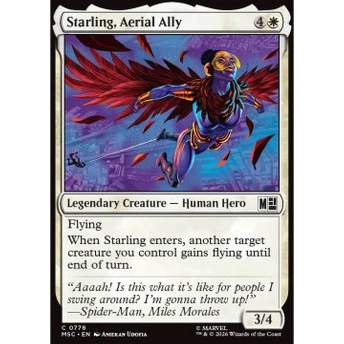 Starling, Aerial Ally - Starling, Aerial Ally - [XMSC][NM] [Foil]