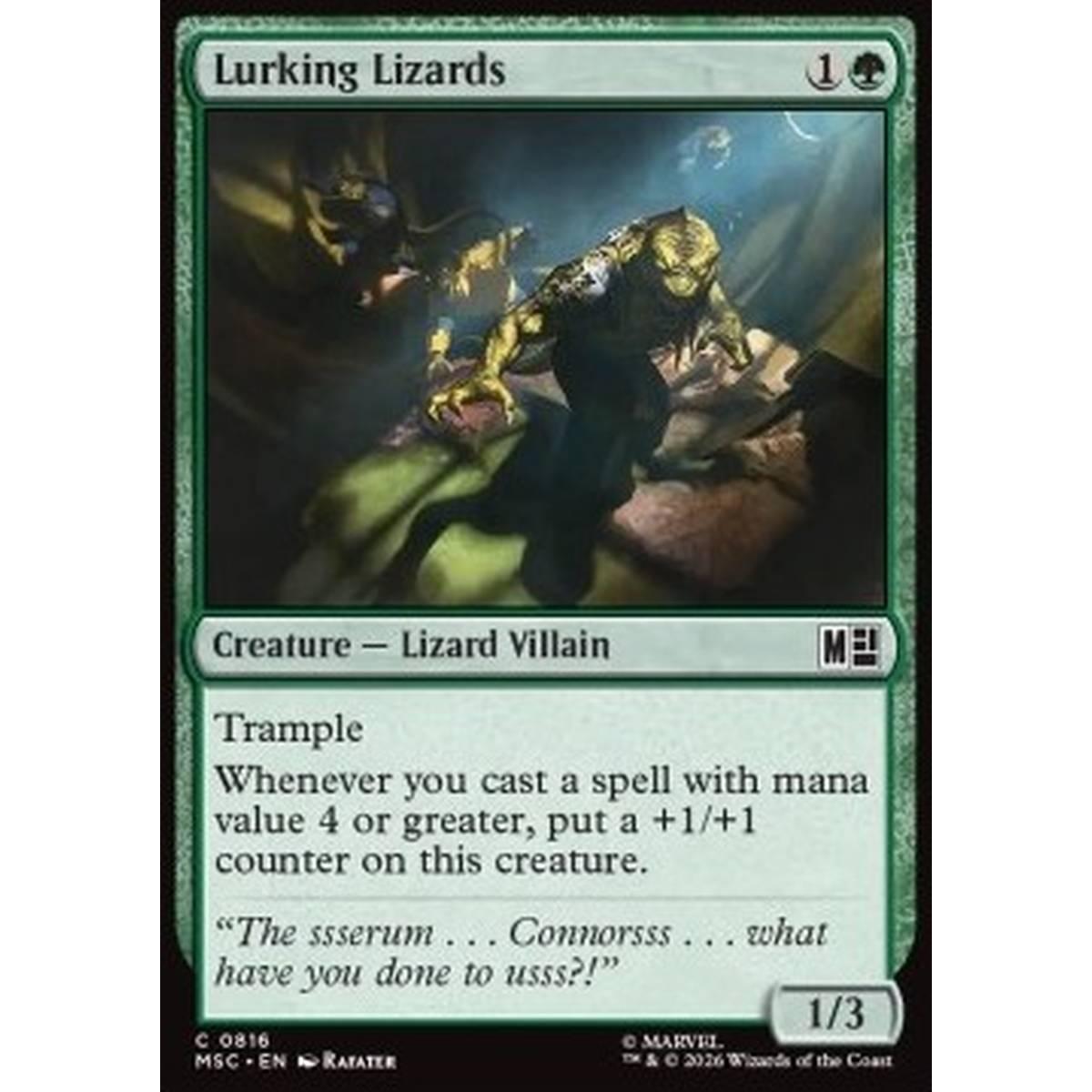 Lurking Lizards - Lurking Lizards - [XMSC][NM] [Foil]