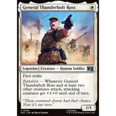 General Thunderbolt Ross - General Thunderbolt Ross - [XMSC][NM] [Foil]