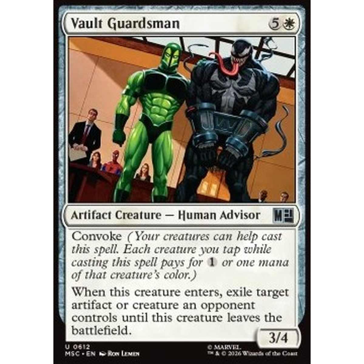 Vault Guardsman - Vault Guardsman - [XMSC][NM] [Foil]