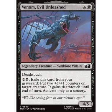 Venom, Evil Unleashed - Venom, Evil Unleashed - [XMSC][NM] [Foil]