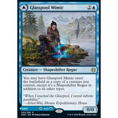 Glasspool Mimic // Glasspool Shore - Mimic del Lago di Vetro // Sponde del Lago di Vetro - [ZNR][NM]