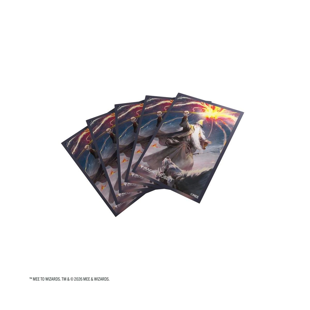 105 Buste Premium Art Sleeves Magic The Hobbit - Gandalf Shadow's Foe