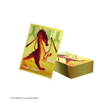 105 Buste Premium Art Sleeves Magic The Hobbit - Smaug the Golden