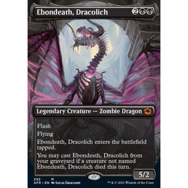 Ebondeath, Dracolich - Ebondeath, Dracolich - [XAFR][NM] [Foil]