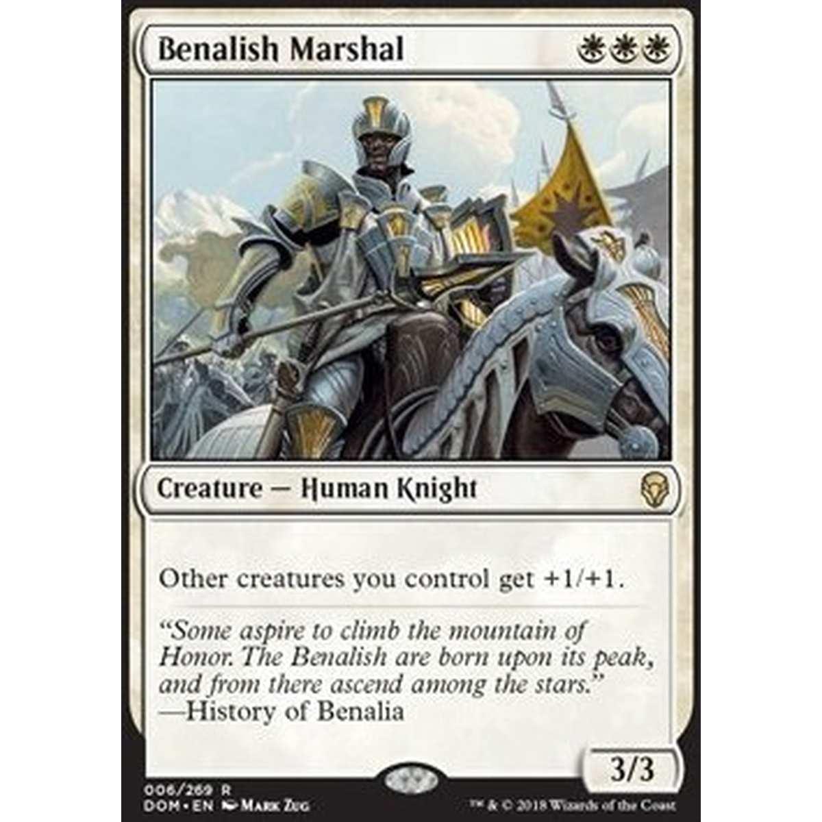 Benalish Marshal - Maresciallo di Benalia - [DOM][EX]