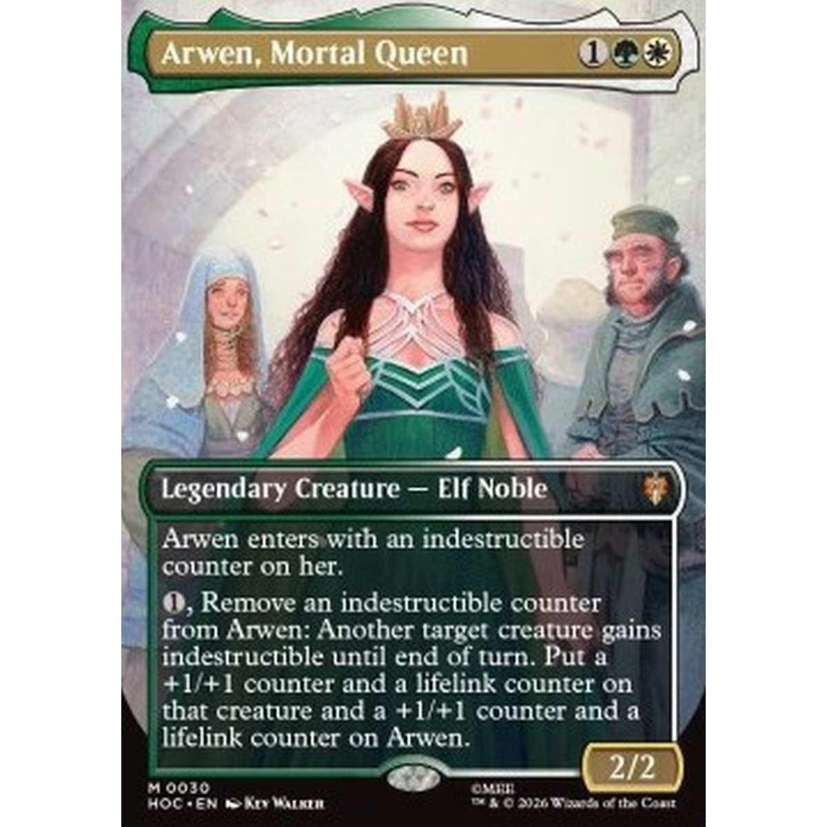 Arwen, Mortal Queen (V.1) - Arwen, Mortal Queen (V.1) - [HOC][NM] [Foil]