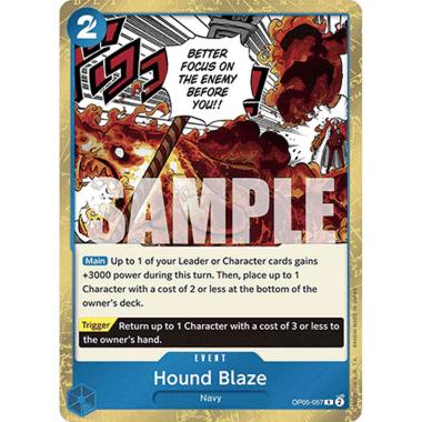 Hound Blaze (OP05-057) (V.1) - Hound Blaze (OP05-057) (V.1) - [PRB01][NM]