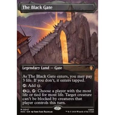 The Black Gate (V.1) - The Black Gate (V.1) - [HOC][NM] [Foil]
