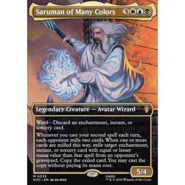 Saruman of Many Colors (V.1) - Saruman Multicolore (V.1) - [HOC][NM] [Foil]