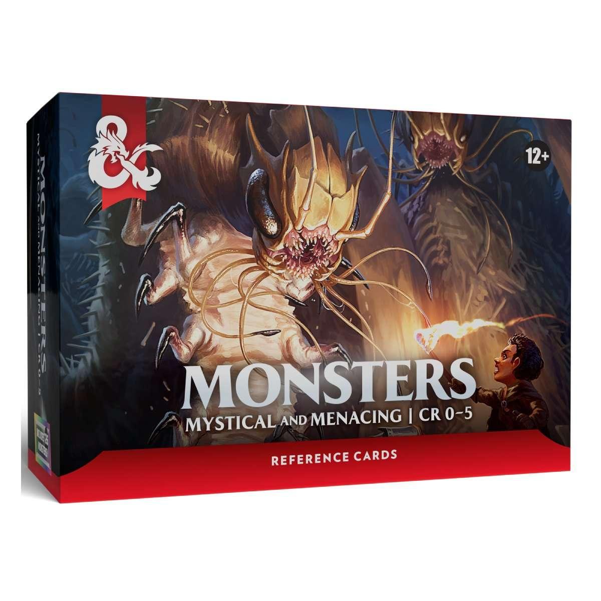 Dungeons & Dragons Trove 8 Monster Cards: Mystical and Menacing CR 0-5