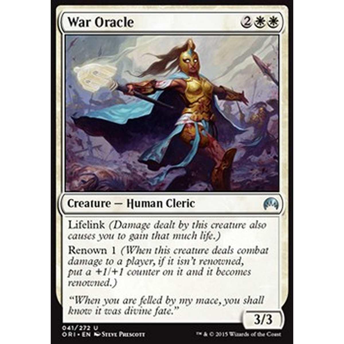 War Oracle - Oracolo della Guerra - [ORI] [NM]