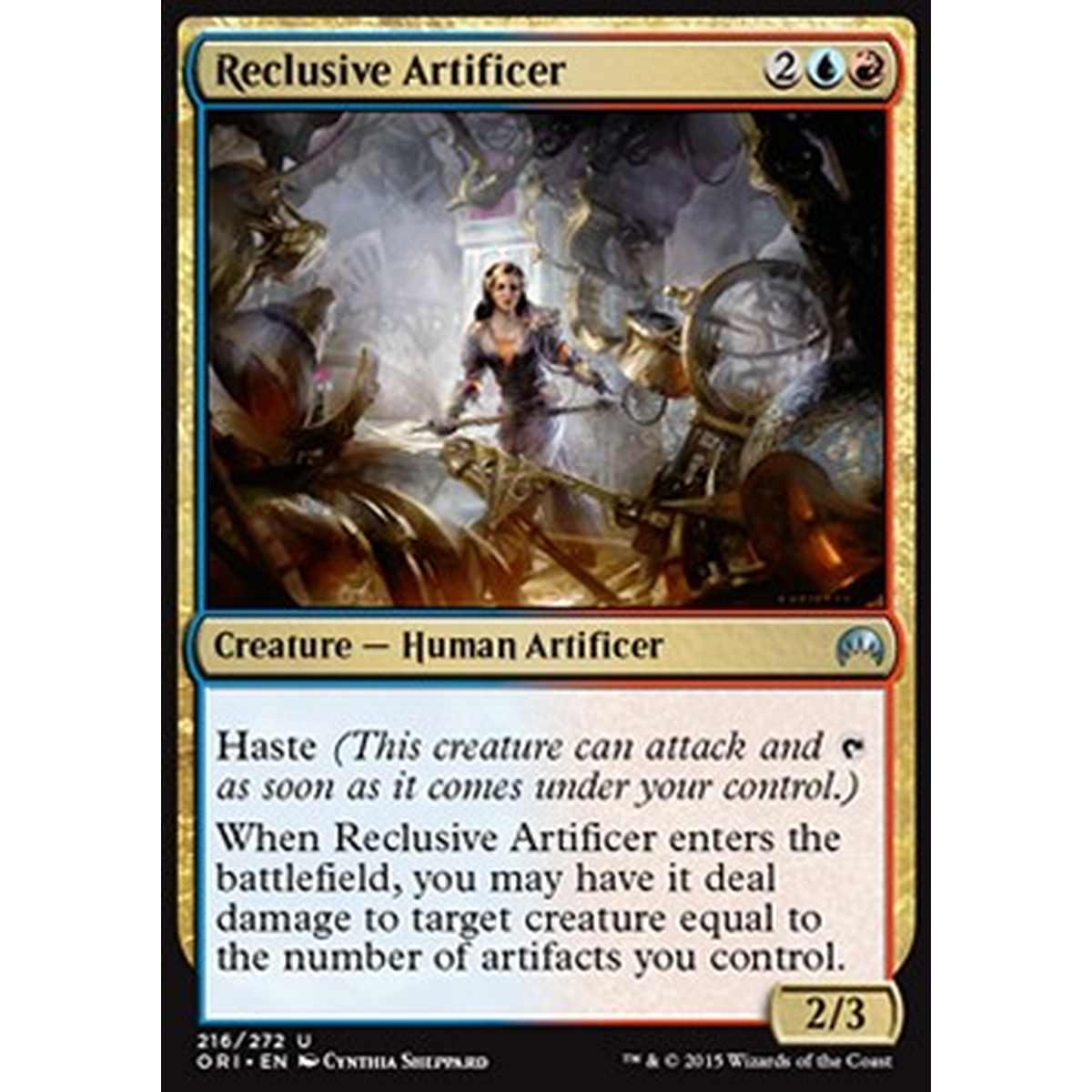 Reclusive Artificer - Artefice Solitaria - [ORI] [NM]