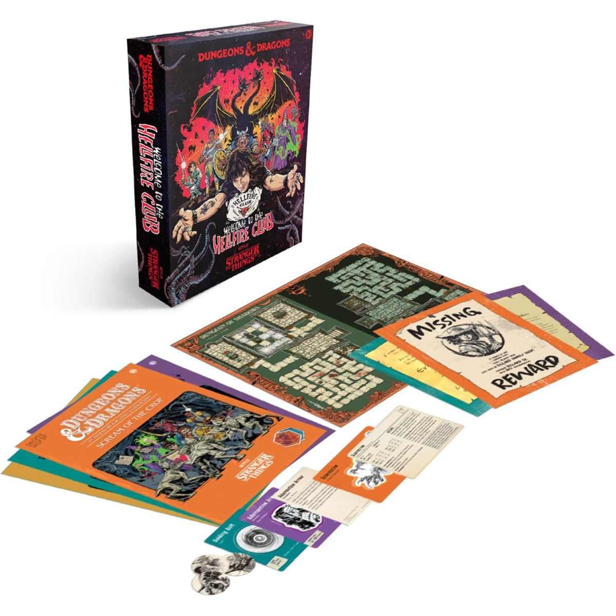 Dungeons & Dragons Stranger Things: Welcome to the Hellfire Club ENG